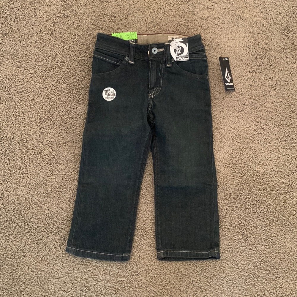Volcom dark wash denim brand new with tags